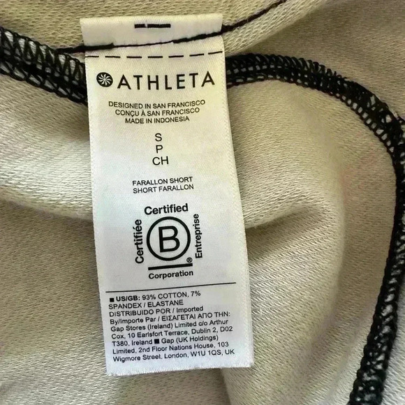 Athleta Farallon Short | Pebbles Texture Black | SZ M - Picture 10 of 11